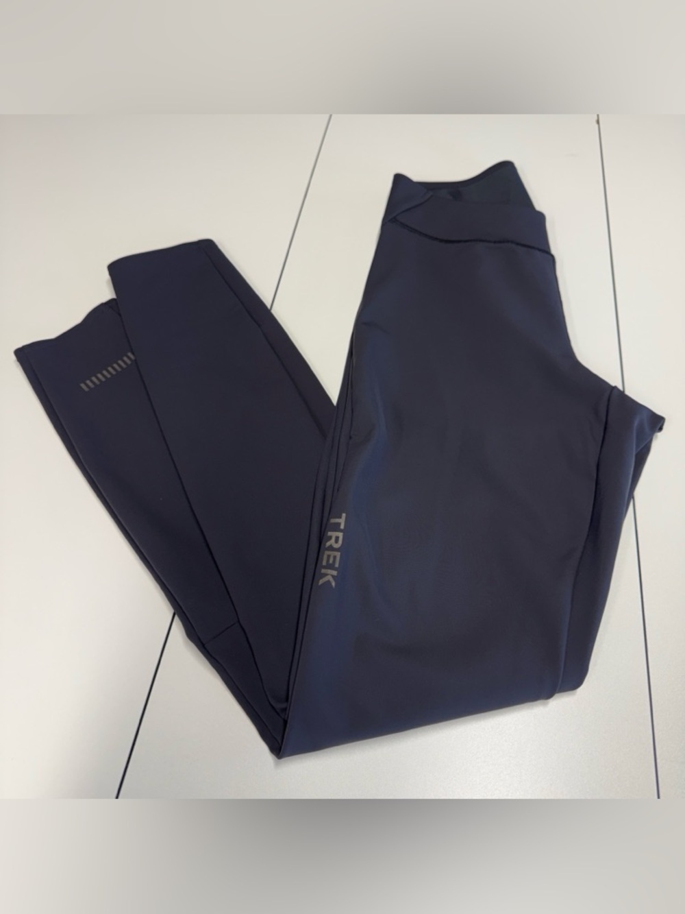 Trek Circuit Women's Unpadded Tights Size Small Black Cycling High Waist Stretch